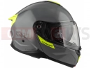 COMBI 3 DUO GREY & YELLOW výklopná přilba