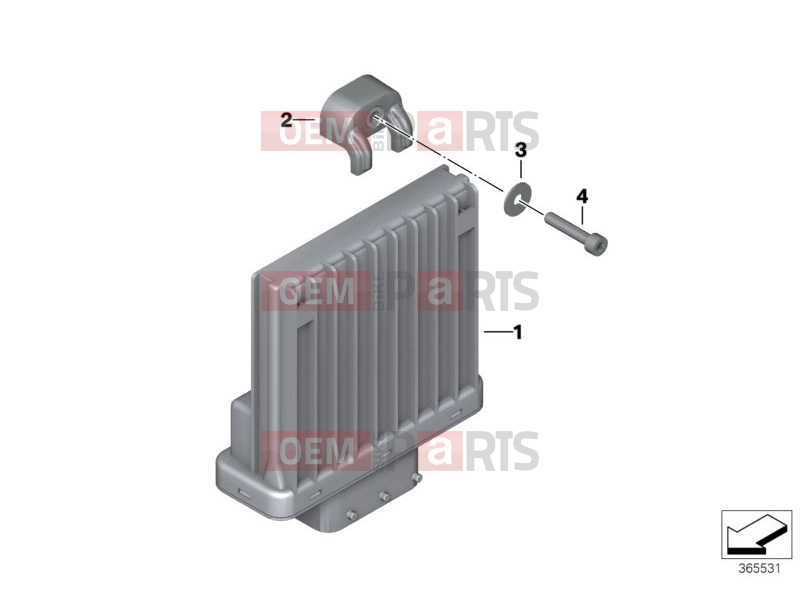 BMW Motorrad BMW 2015 C-Models C evolution (0C03) 61_5407 | General Module 