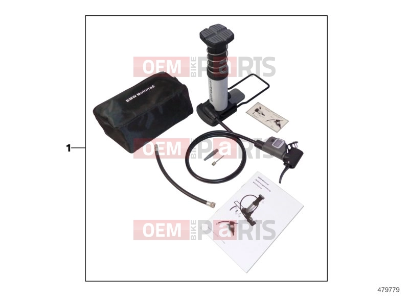 Set, mini-flow pump - BMW Motorrad C evolution (0C03) 2018
