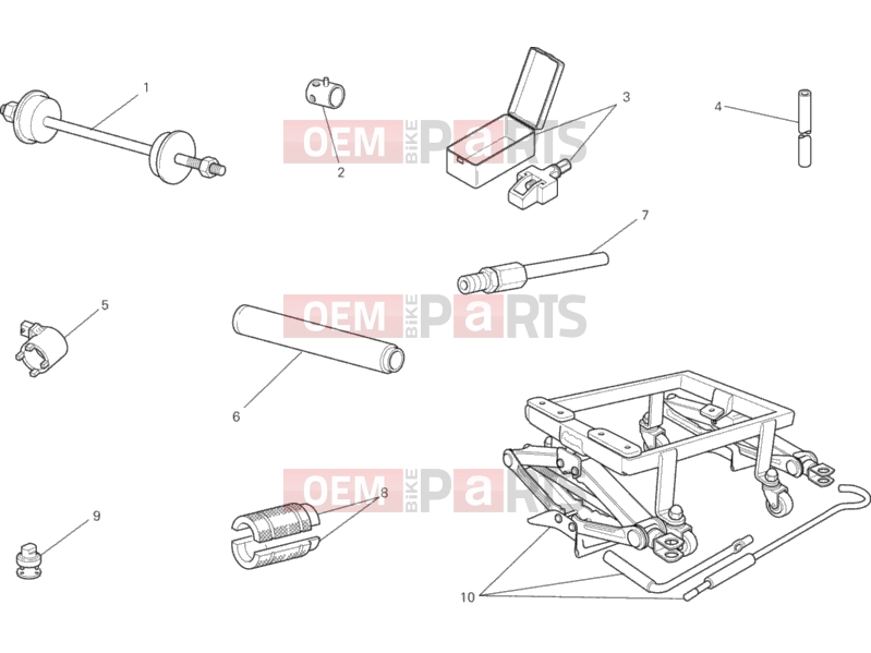 DUCATI 2014 Monster 795 ABS WORKSHOP SERVICE TOOLS, FRAME » FRAME