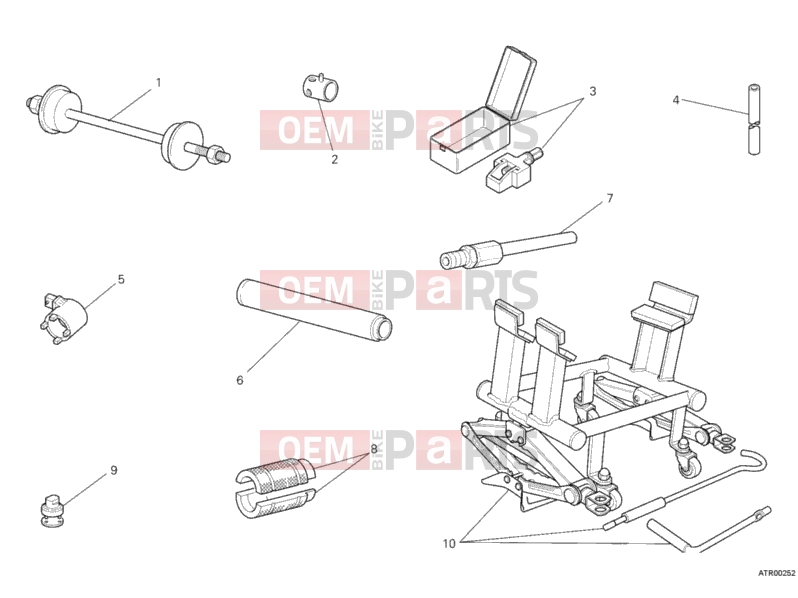 DUCATI 2013 Monster 696 ABS WORKSHOP SERVICE TOOLS, FRAME » FRAME