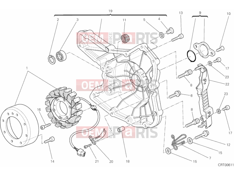 DUCATI 2012 Monster 659 GENERATOR » IGNITION SYSTEM