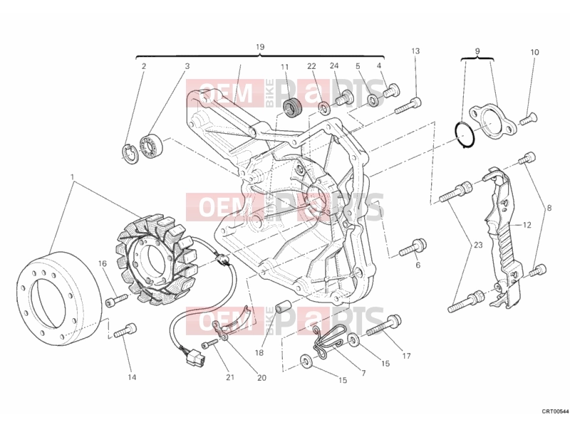 DUCATI 2012 Monster 696 ABS GENERATOR » IGNITION SYSTEM