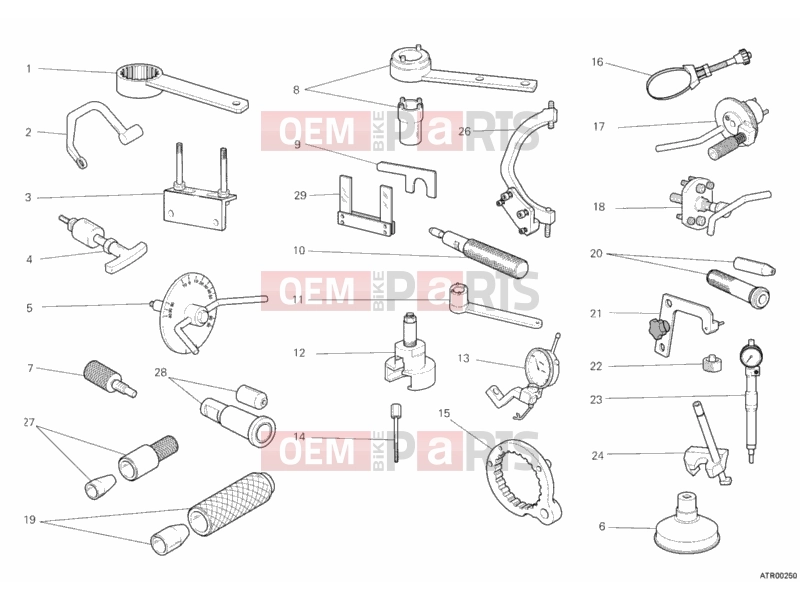DUCATI 2011 Monster 796 ABS WORKSHOP SERVICE TOOLS, ENGINE » UNCLASSIFIED