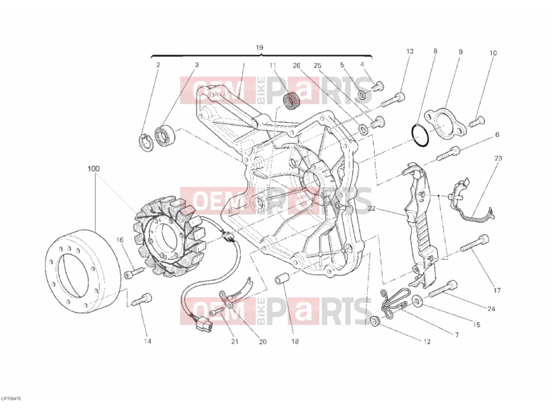 DUCATI 2010 Multistrada 1100 S GENERATOR » IGNITION SYSTEM