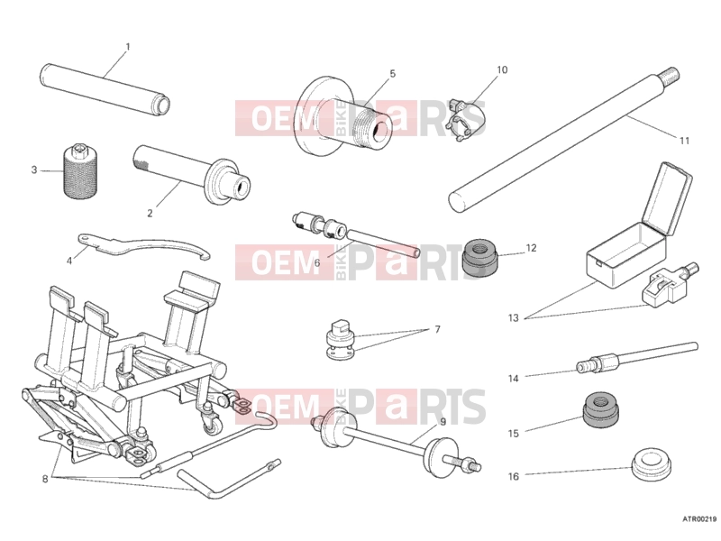 DUCATI 2010 Monster 1100 S ABS WORKSHOP SERVICE TOOLS, FRAME » FRAME