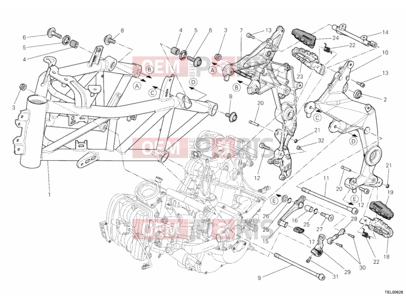 DUCATI 2010 Multistrada 1200 FRAME » FRAME