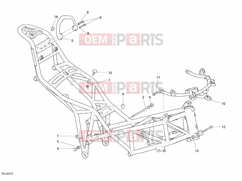 DUCATI 2009 Multistrada 1100 S FRAME » FRAME