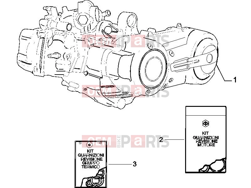PIAGGIO Beverly 400 ie Engine » Engine, assembly