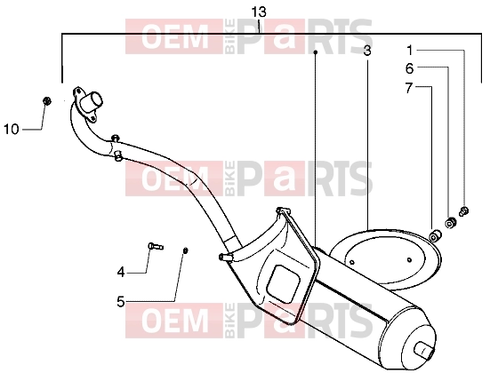 PIAGGIO Engine » Silencer