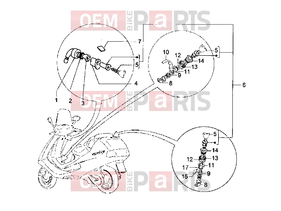 PIAGGIO Electrical system » Locks