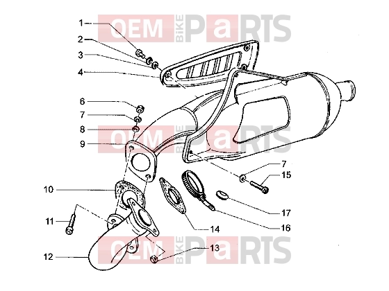 PIAGGIO Engine » Silencer