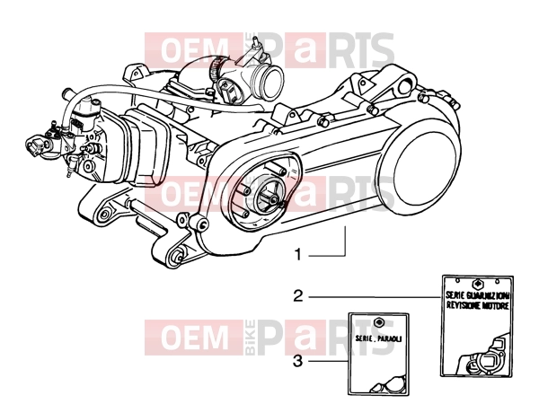 Engine » Engine - Piaggio NRG MC3 Purejet