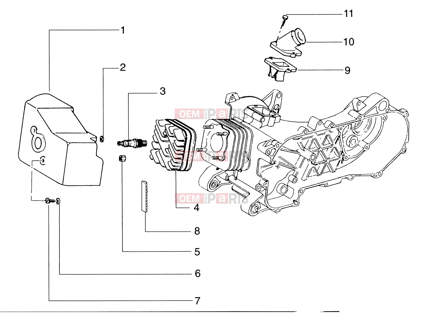 Engine » null - Piaggio Skipper 125/150cc