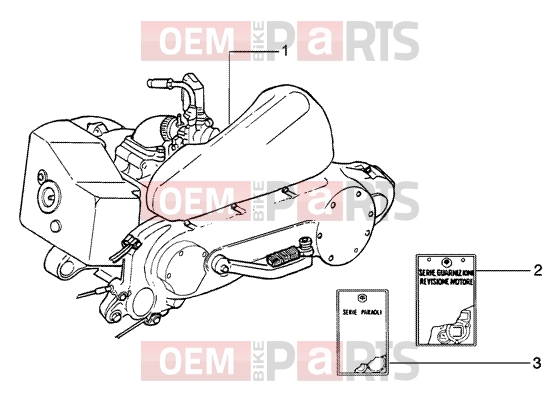Engine » ENGINE - Piaggio Typhoon 50 (U.S.A.)