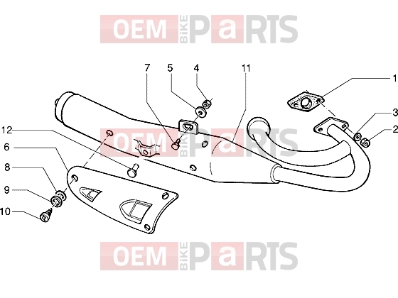 Engine » Silencer - Piaggio Velofax