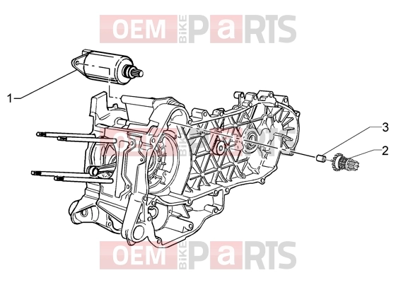 PIAGGIO Engine » Electric starter