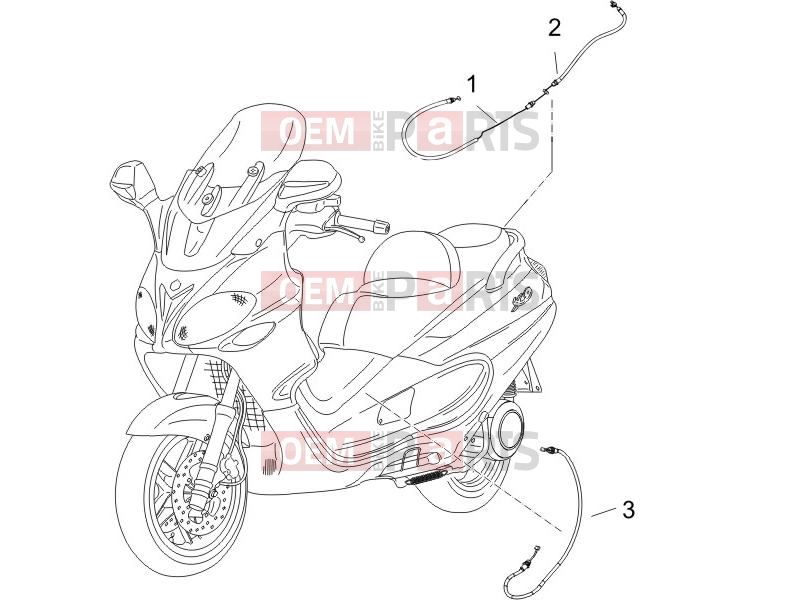 PIAGGIO X9 125 Evolution Braking system - Transmissions » Transmissions