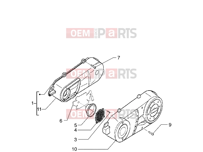 PIAGGIO Engine » Crankcase cooling