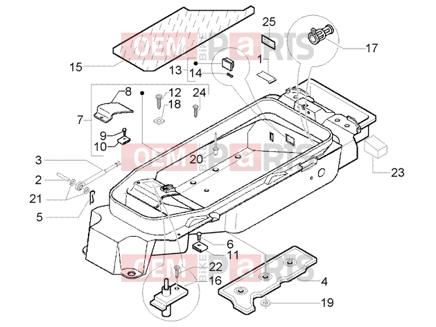 PIAGGIO Chassis » Case-Helmet