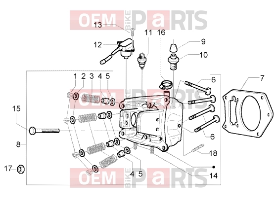 PIAGGIO Engine » Head-Valves