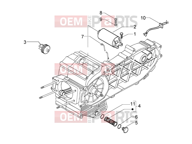 PIAGGIO Engine » Elecrtic starter