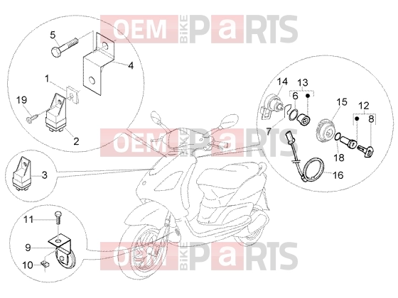 PIAGGIO Electrical system » Electrical device