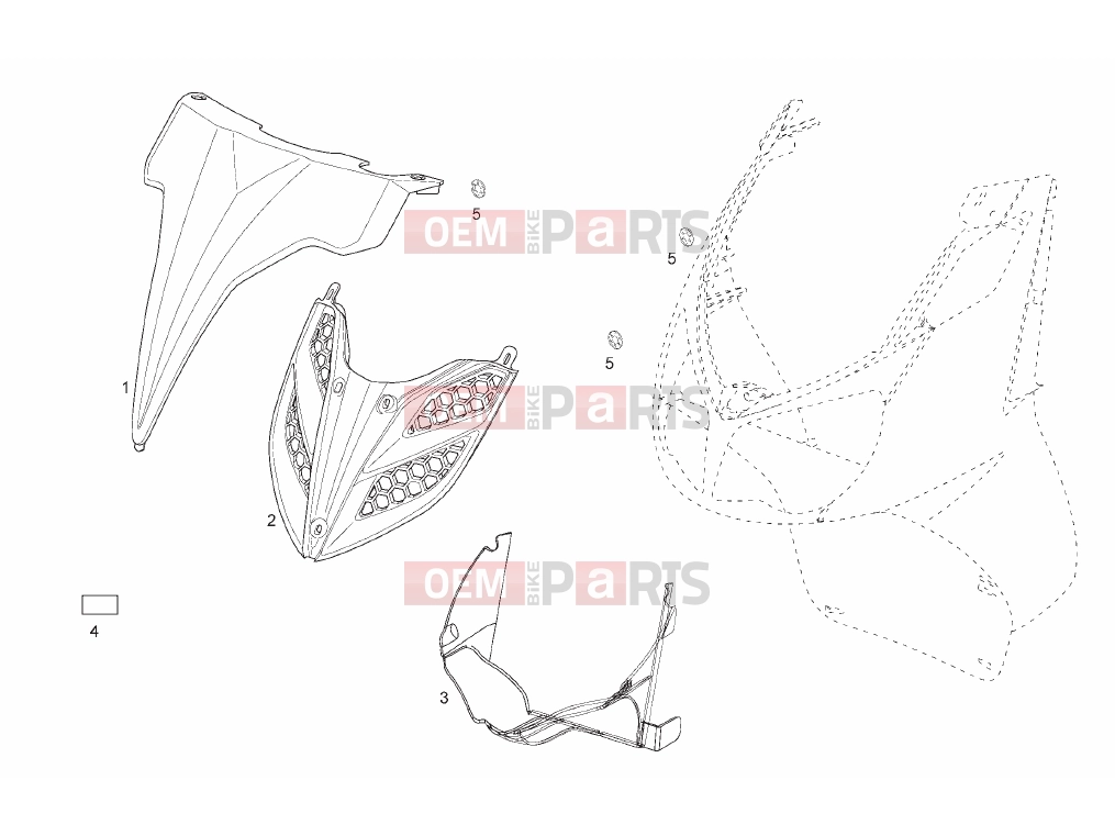 Tables » Front shield - Derbi Rambla 125-250 2008