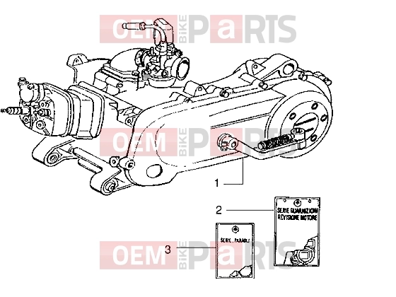 Engine » Engine - Gilera DNA 50