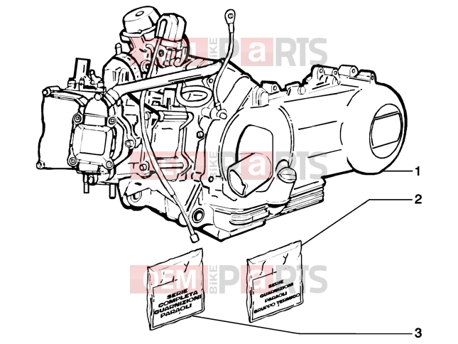 gilera Runner 125 VX 4T Engine » Engine