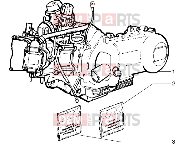 gilera Runner 180 VXR Engine » Engine