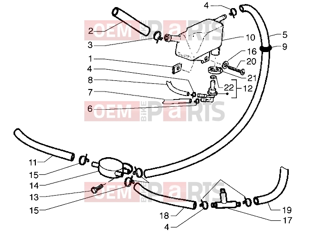 gilera Runner VX Chassis » Supply system