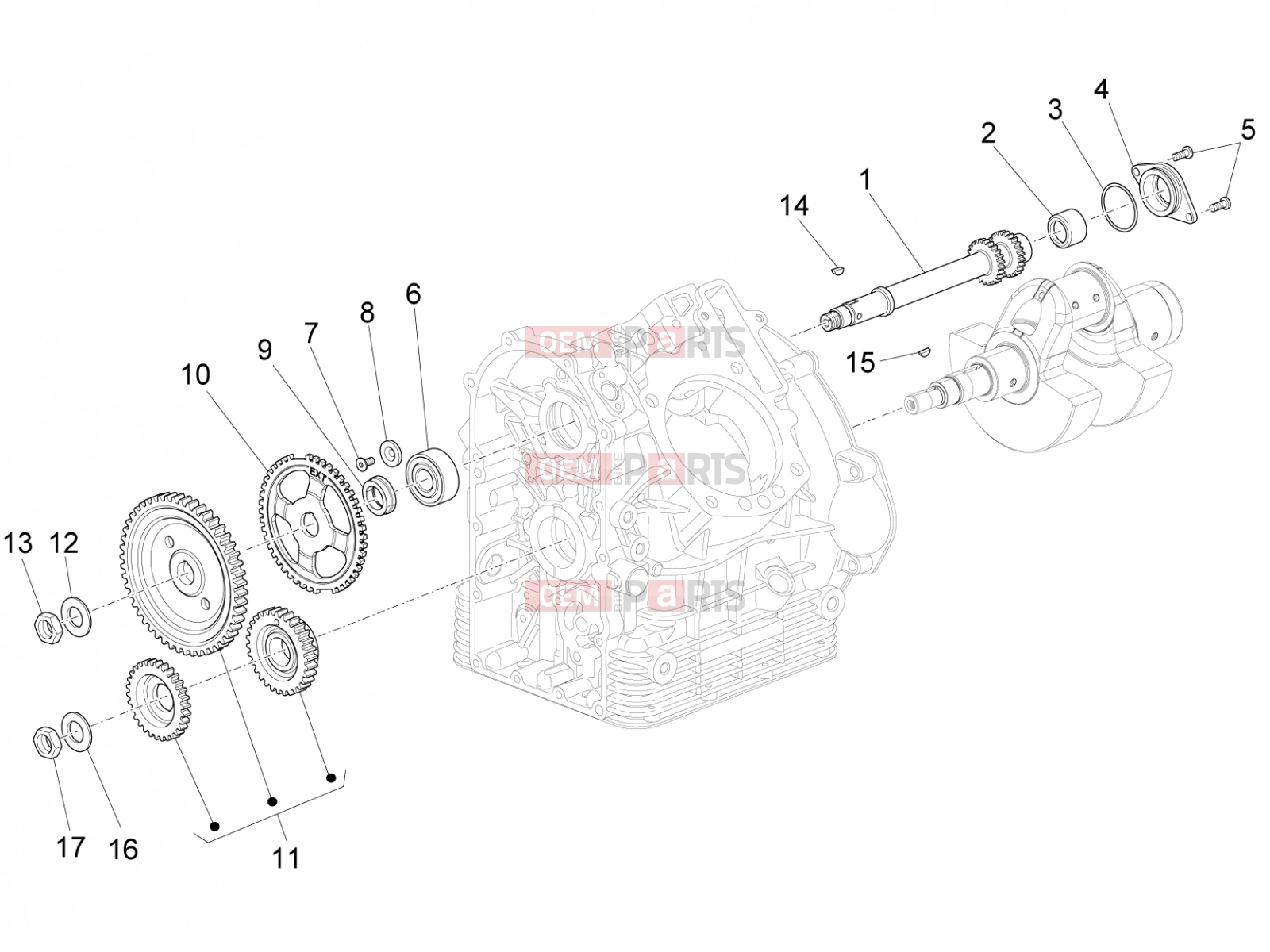 MOTOGUZZI Eldorado 1400 ABS Engine » Timing system