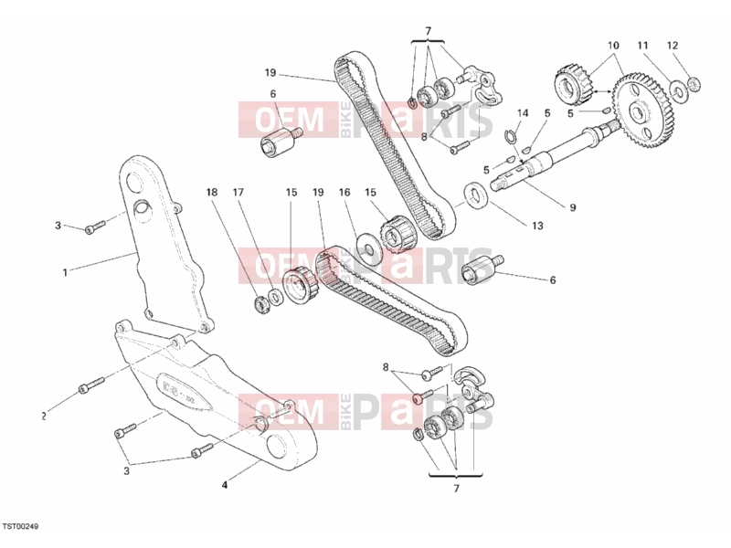 DUCATI 2007 Multistrada 1100 TIMING BELT » UNCLASSIFIED