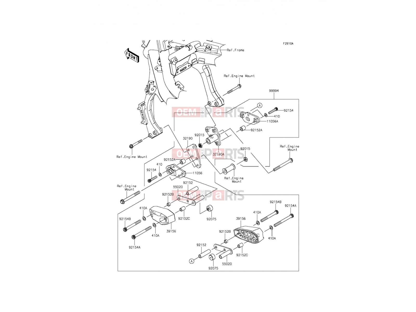 KAWASAKI 2012 Accessory(Engine Guard)