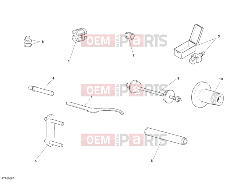 DUCATI 2007 Monster S2R 1000 WORKSHOP SERVICE TOOLS, FRAME » FRAME