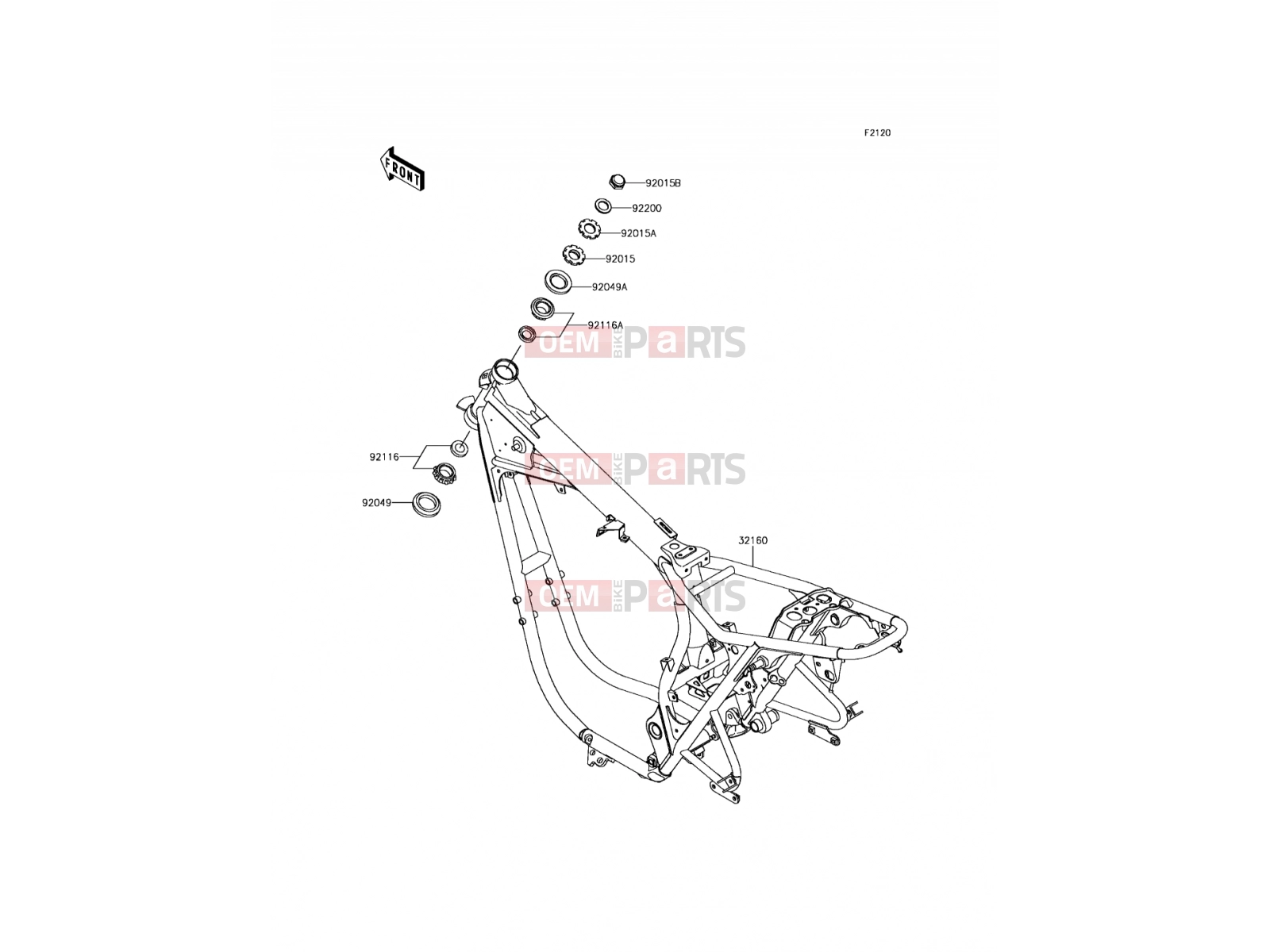 KAWASAKI 2015 Frame