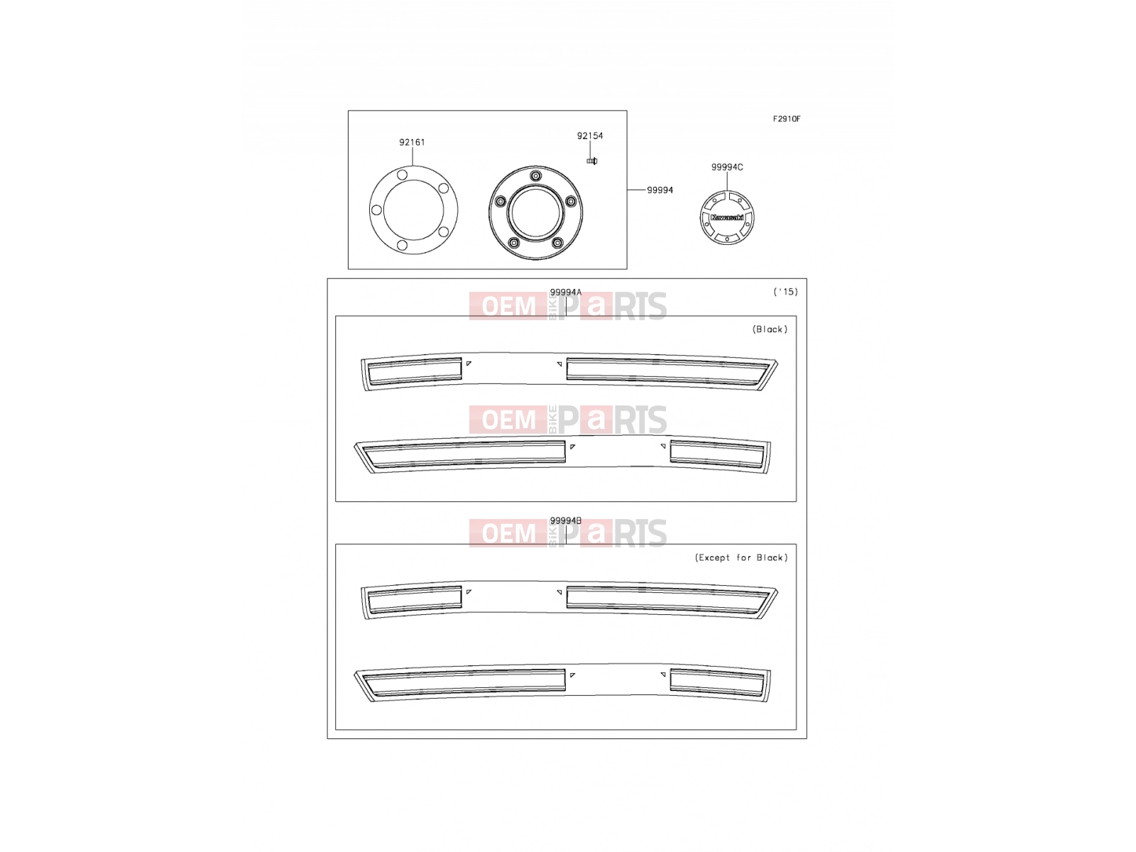 KAWASAKI 2016 Accessory(Decals)
