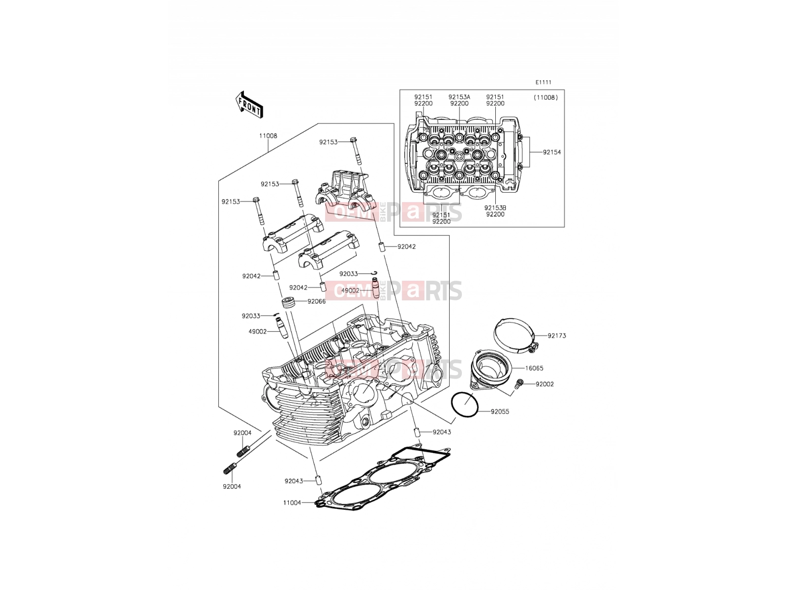 KAWASAKI 2016 Cylinder Head