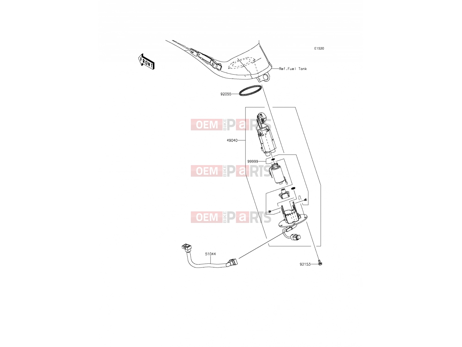 KAWASAKI 2016 Fuel Pump