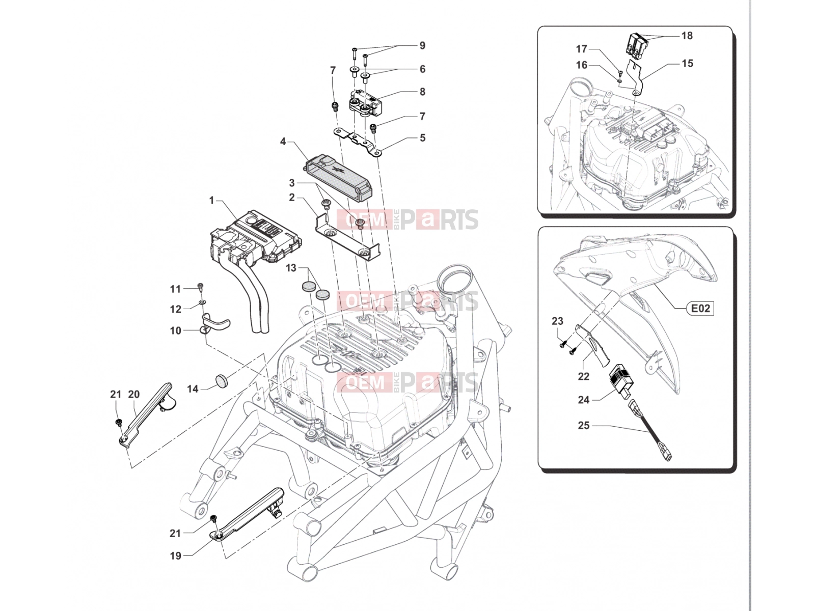 MV Agusta Brutale 800 <2016 Engine Control Unit