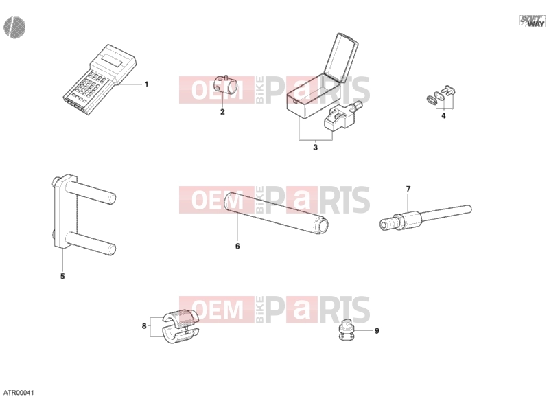 DUCATI 2006 Monster 620 WORKSHOP SERVICE TOOLS, FRAME » FRAME
