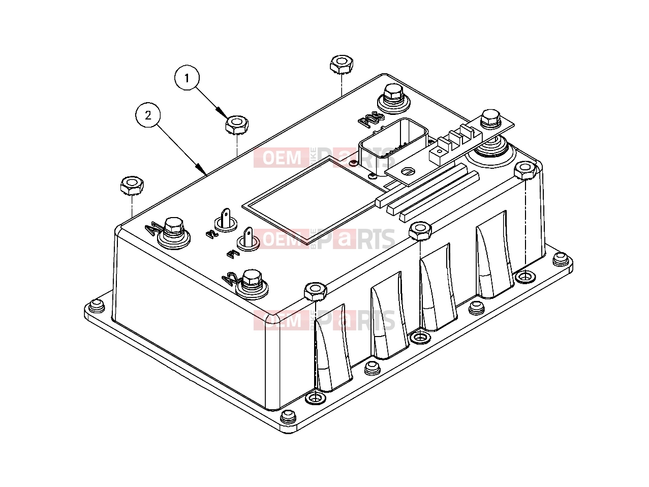 Polaris 2011 LEV GEM - e2/e4/e6/eS/eL/eLXD ELECTRICAL | ELECTRICAL, CONTROL MOTOR 5HP - e2/e4/e6/eS/eL/eLXD (49GEMELECTRICAL11MOTOR)