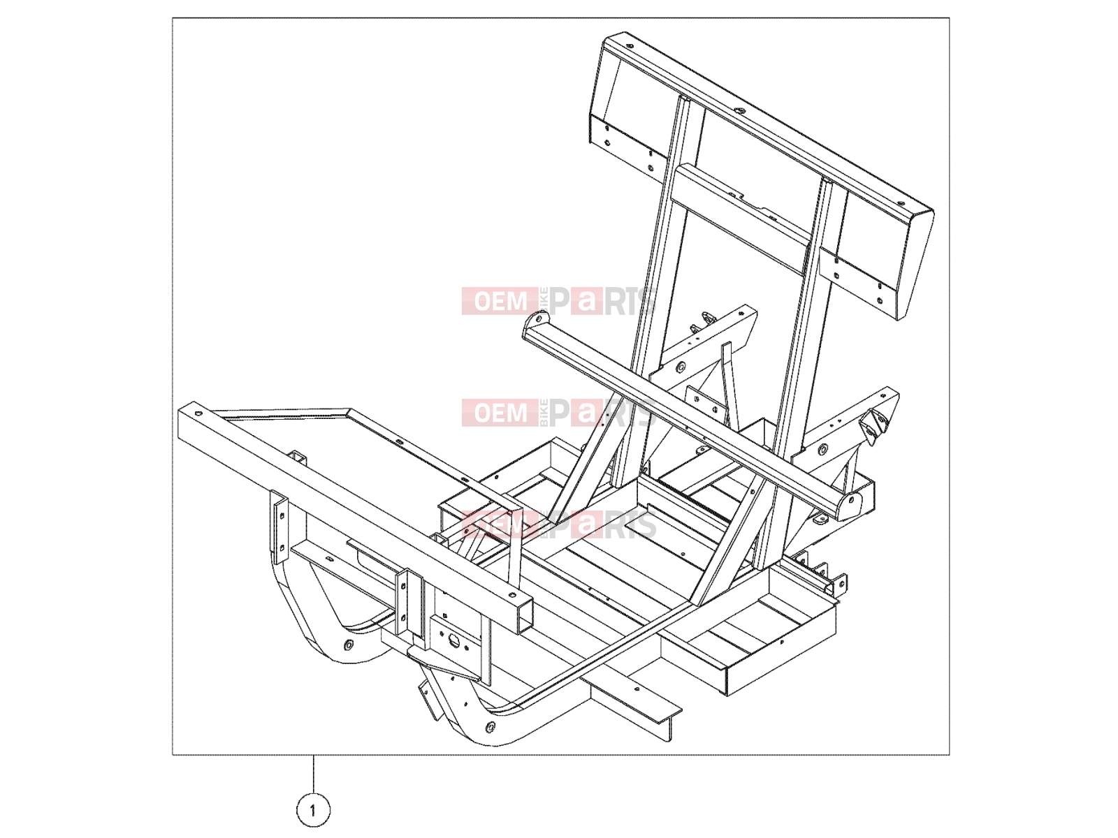 Polaris 2011 LEV GEM - e2/e4/e6/eS/eL/eLXD FRAME