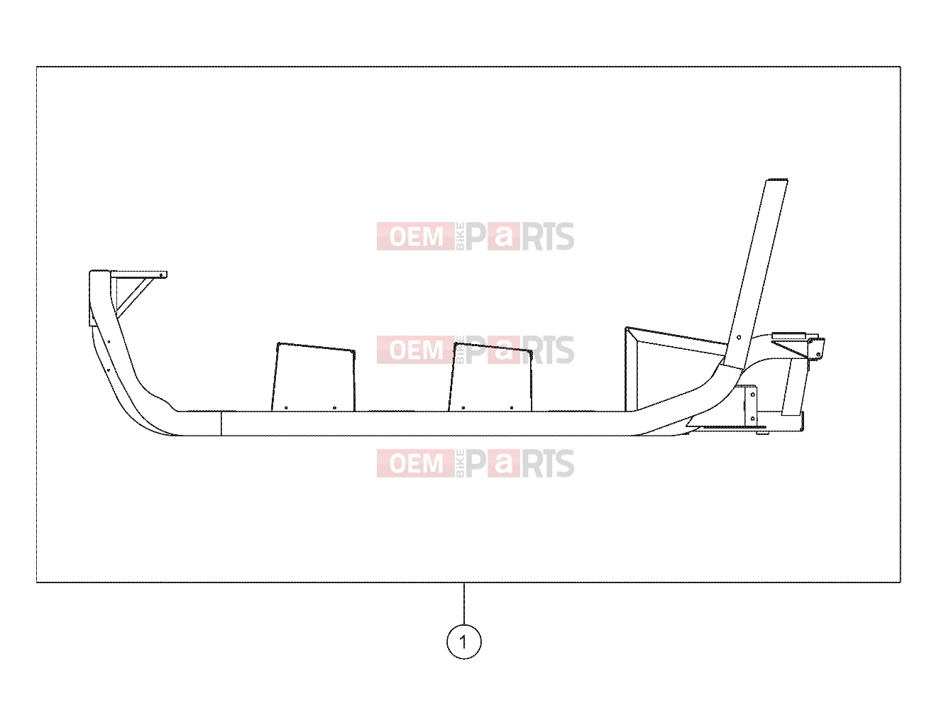 Polaris 2011 LEV GEM - e2/e4/e6/eS/eL/eLXD FRAME - e6 (49GEMFRAME11E6) | FRAME - e6 (49GEMFRAME11E6)