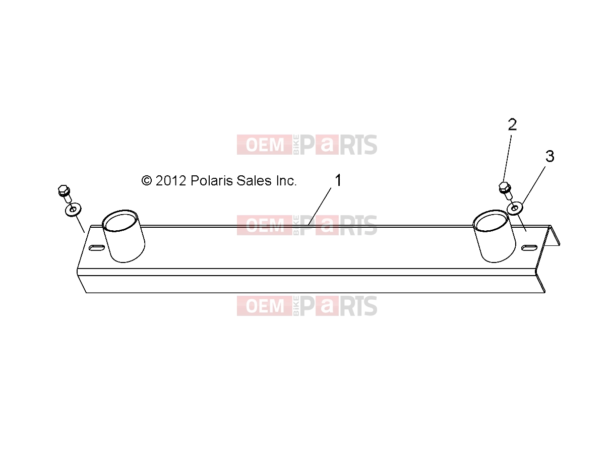 Polaris 2010 LEV GEM - E2/E4/E6/ES/EL/ELXD BODY | BODY, SUPPORT PACK - e6 (49GEMBODY11SUPPORT)