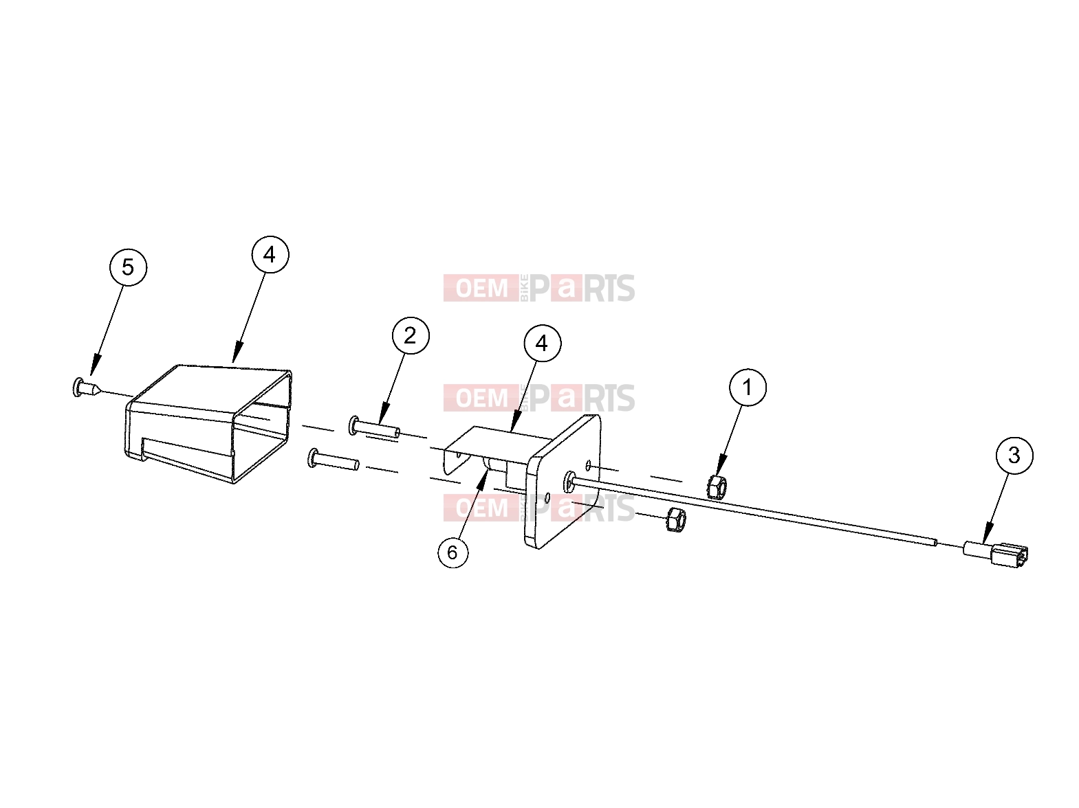 Polaris 2010 LEV GEM - E2/E4/E6/ES/EL/ELXD ELECTRICAL | ELECTRICAL, LICENSE PLATE LAMP - e2/e4/e6/eS/eL/eLXD (49GEMELECTRICAL11LICENSE)