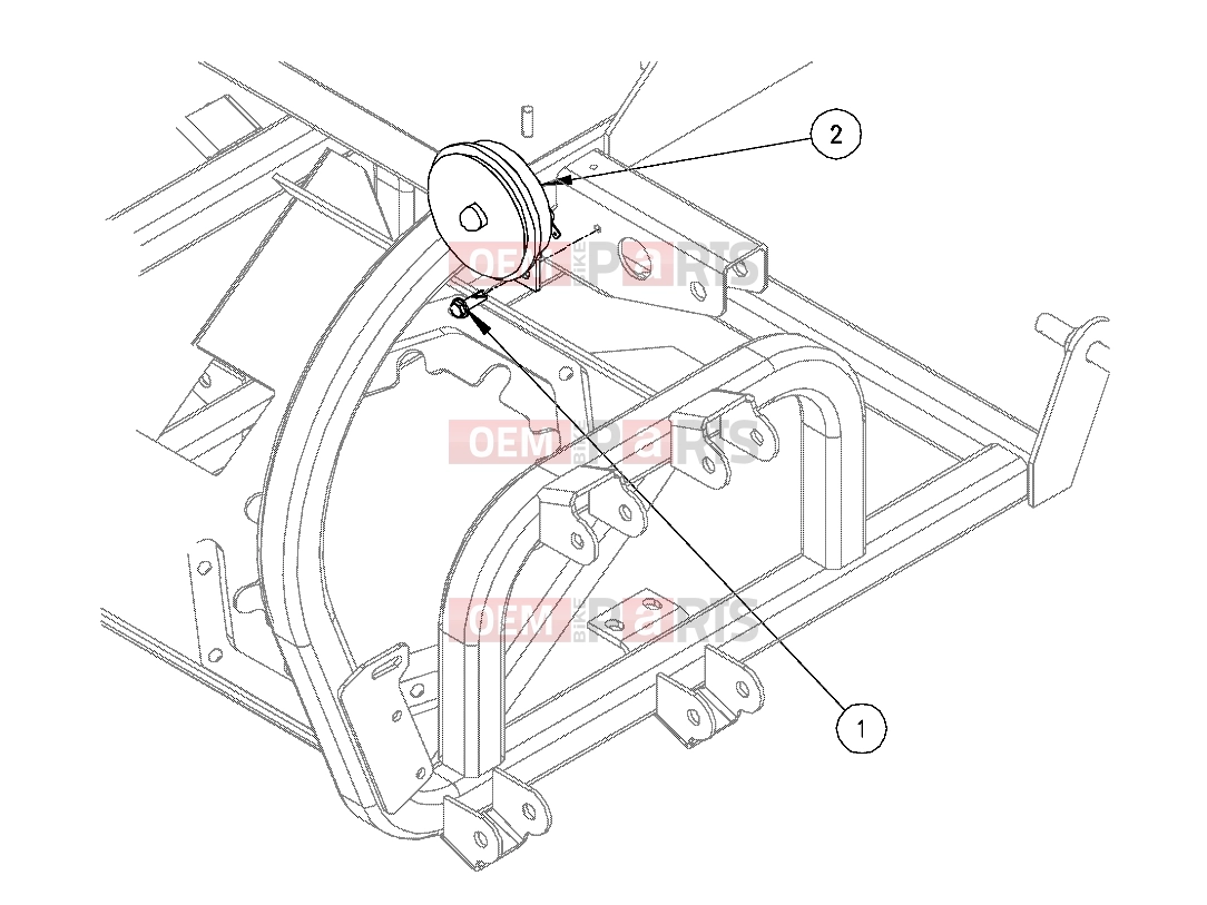 Polaris 2009 LEV GEM - E2/E4/E6/ES/EL/ELXD ELECTRICAL | ELECTRICAL, HORN - e2/e4/e6/eS/eL/eLXD (49GEMELECTRICAL11HORN)