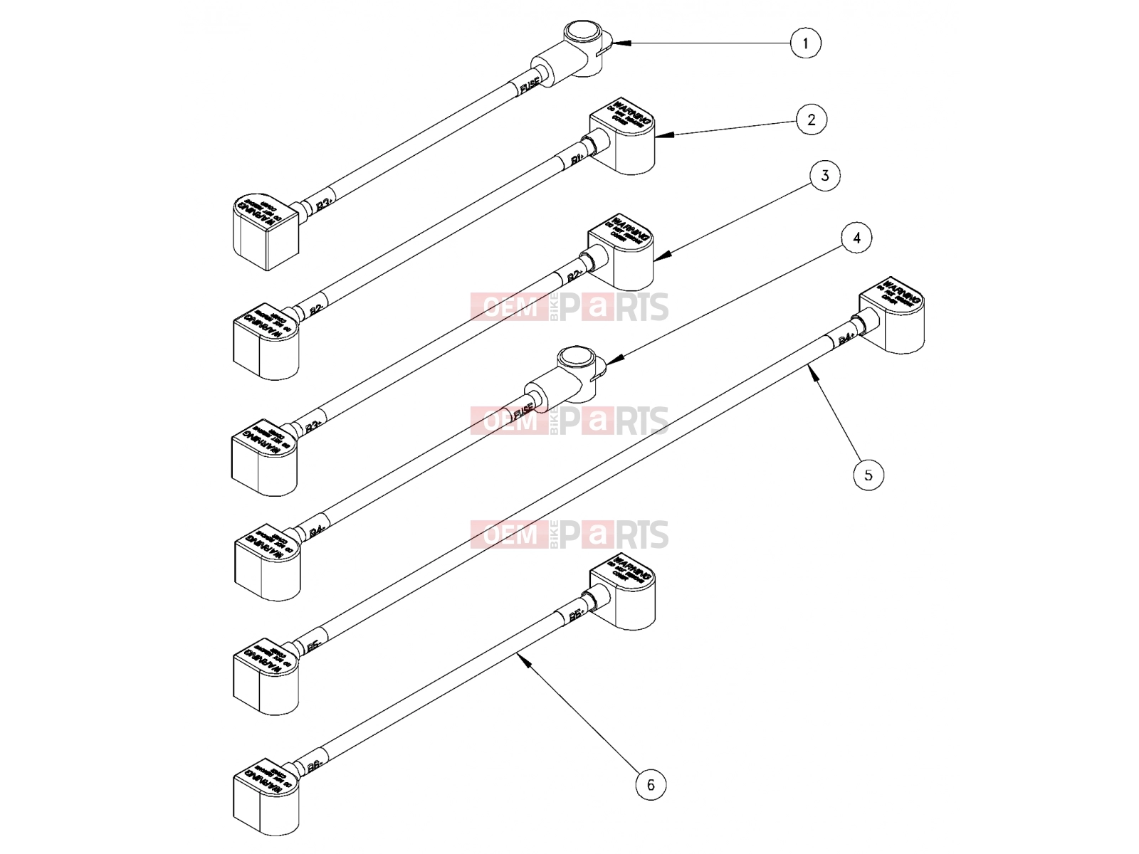 Polaris 2007 LEV GEM - E2/E4/E6/ES/EL/ELXD ELECTRICAL | ELECTRICAL, BATTERY CABLE - e2/e4/eS (49GEMELECTRICAL11BCABLE)