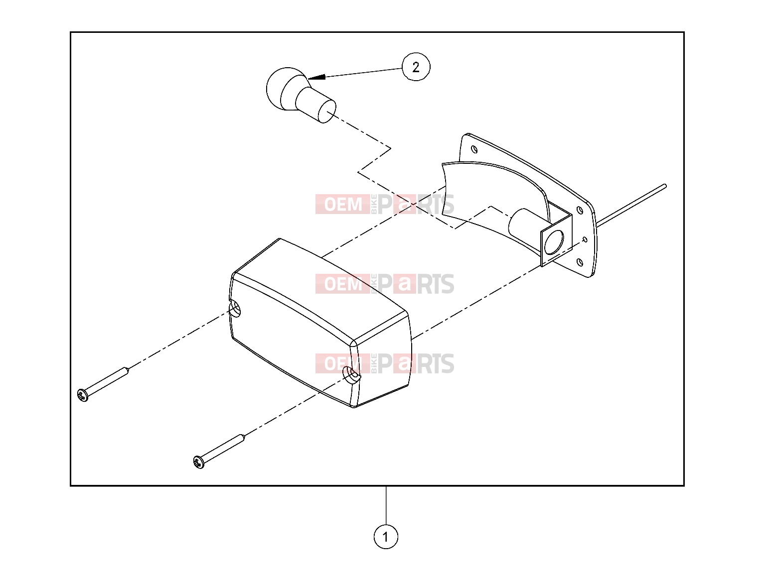 Polaris 2007 LEV GEM - E2/E4/E6/ES/EL/ELXD ELECTRICAL | ELECTRICAL, REVERSE LAMP - e2/e4/e6/eS/eL/eLXD (49GEMELECTRICAL11REVERSE)
